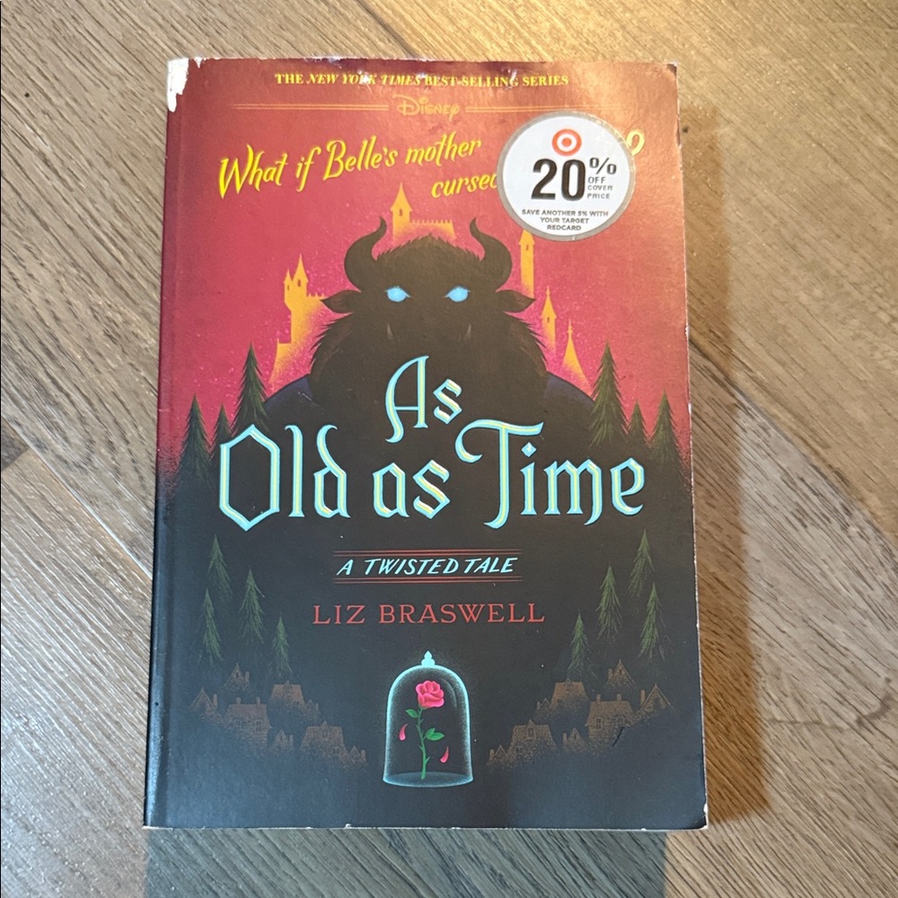 Disney As Old as Time Book - Black and Red